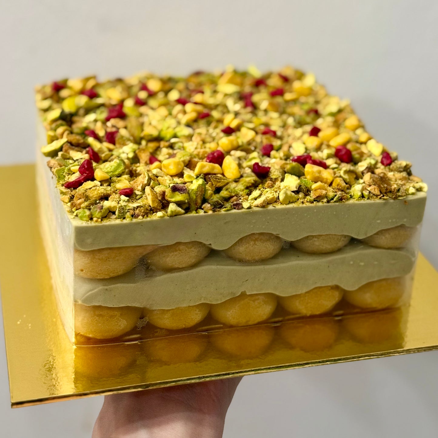 Pistachio Yuzu Tiramisu
