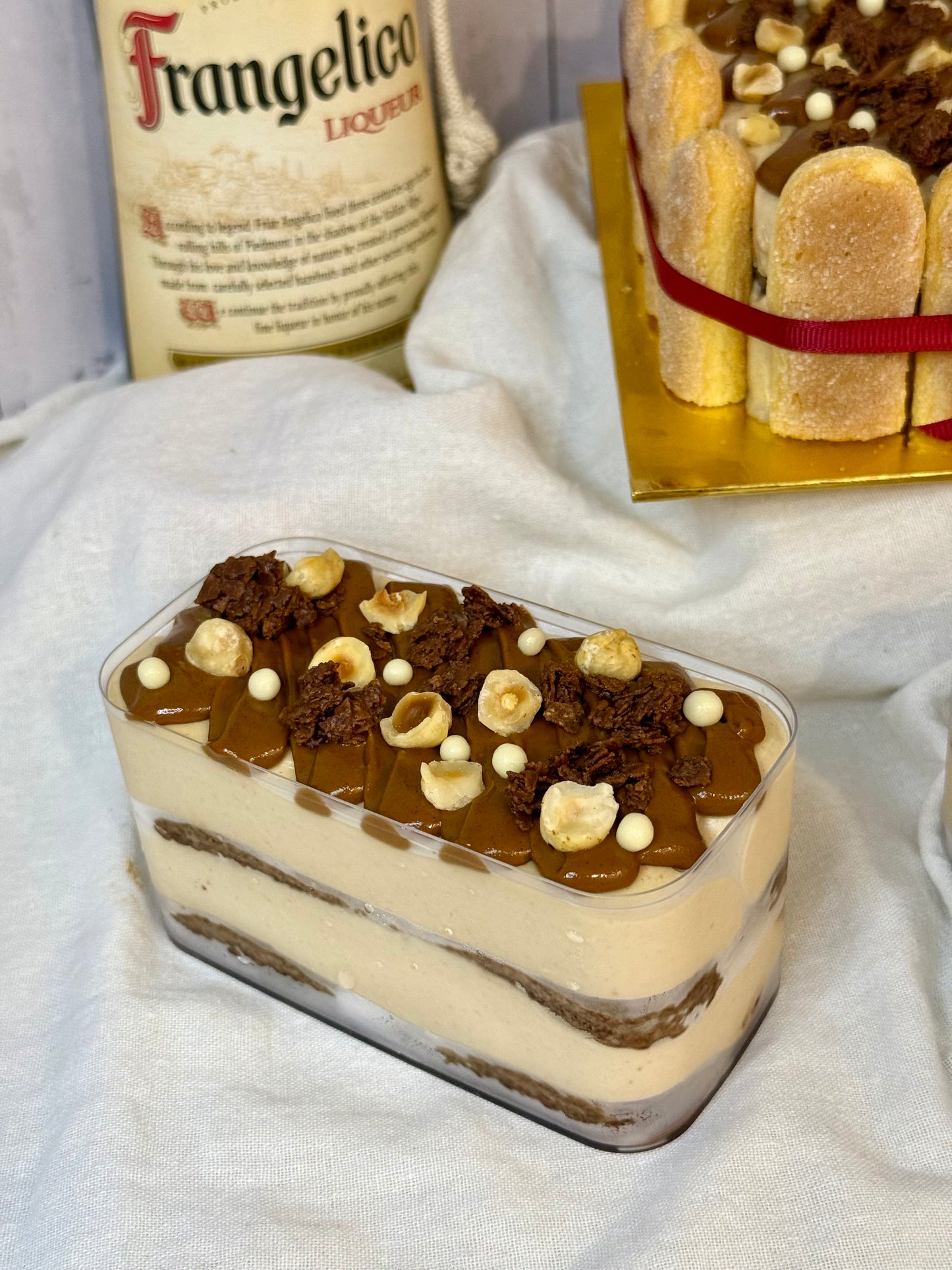 Hazelnut Cassis Tiramisu