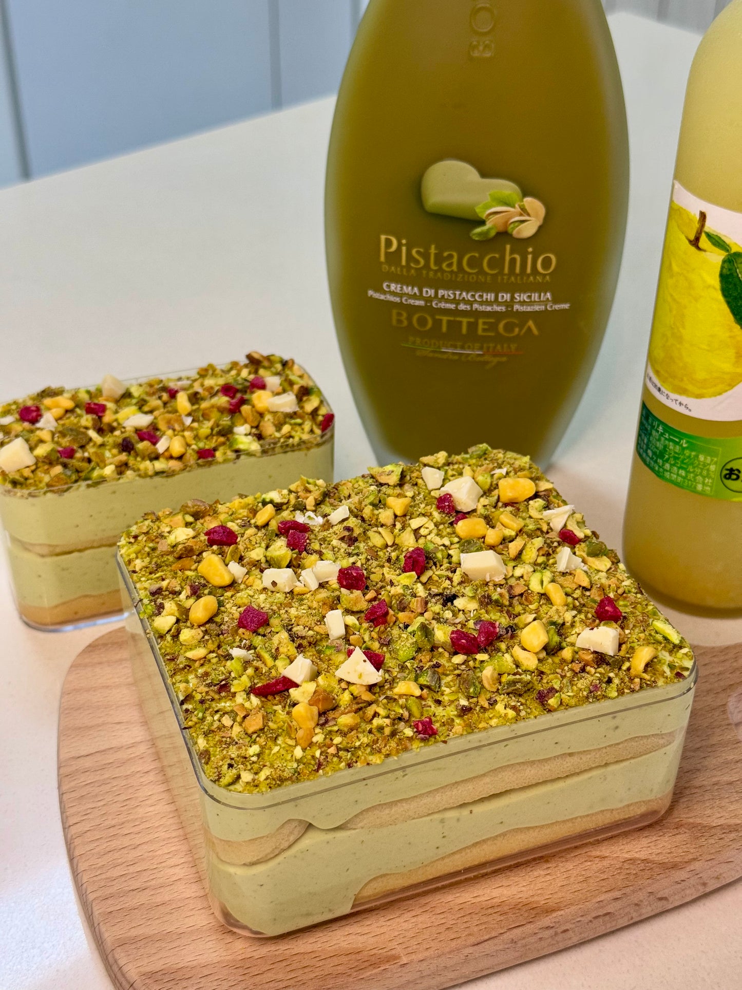 Pistachio Yuzu Tiramisu