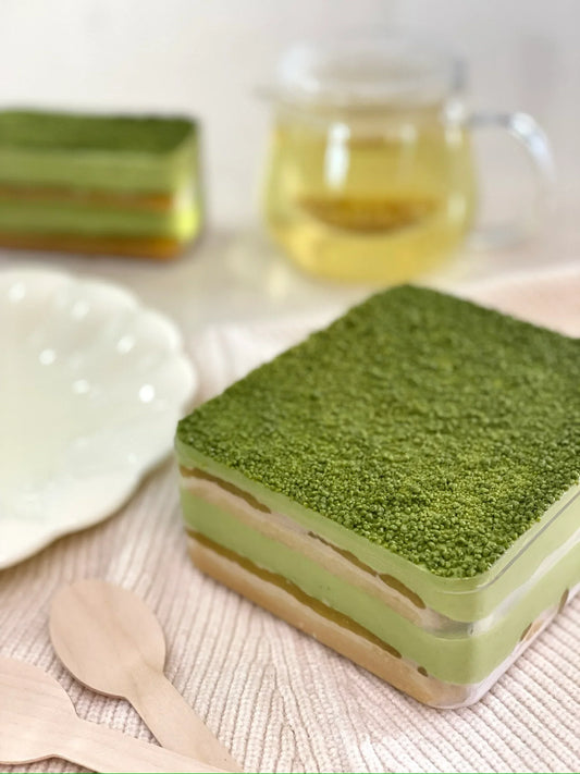 Matcha Osmanthus Tiramisu
